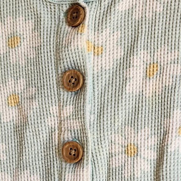 Modern Moments by Gerber Baby Girls Long Leg Romper Size 12 Months - Picture 3 of 6